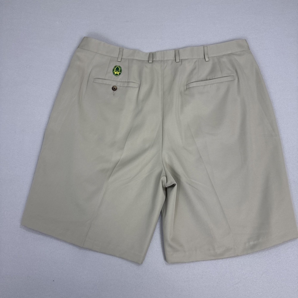 Metedeconk National Golf‎ Club Ronald Ross Men Golf Shorts Beige Sz 40